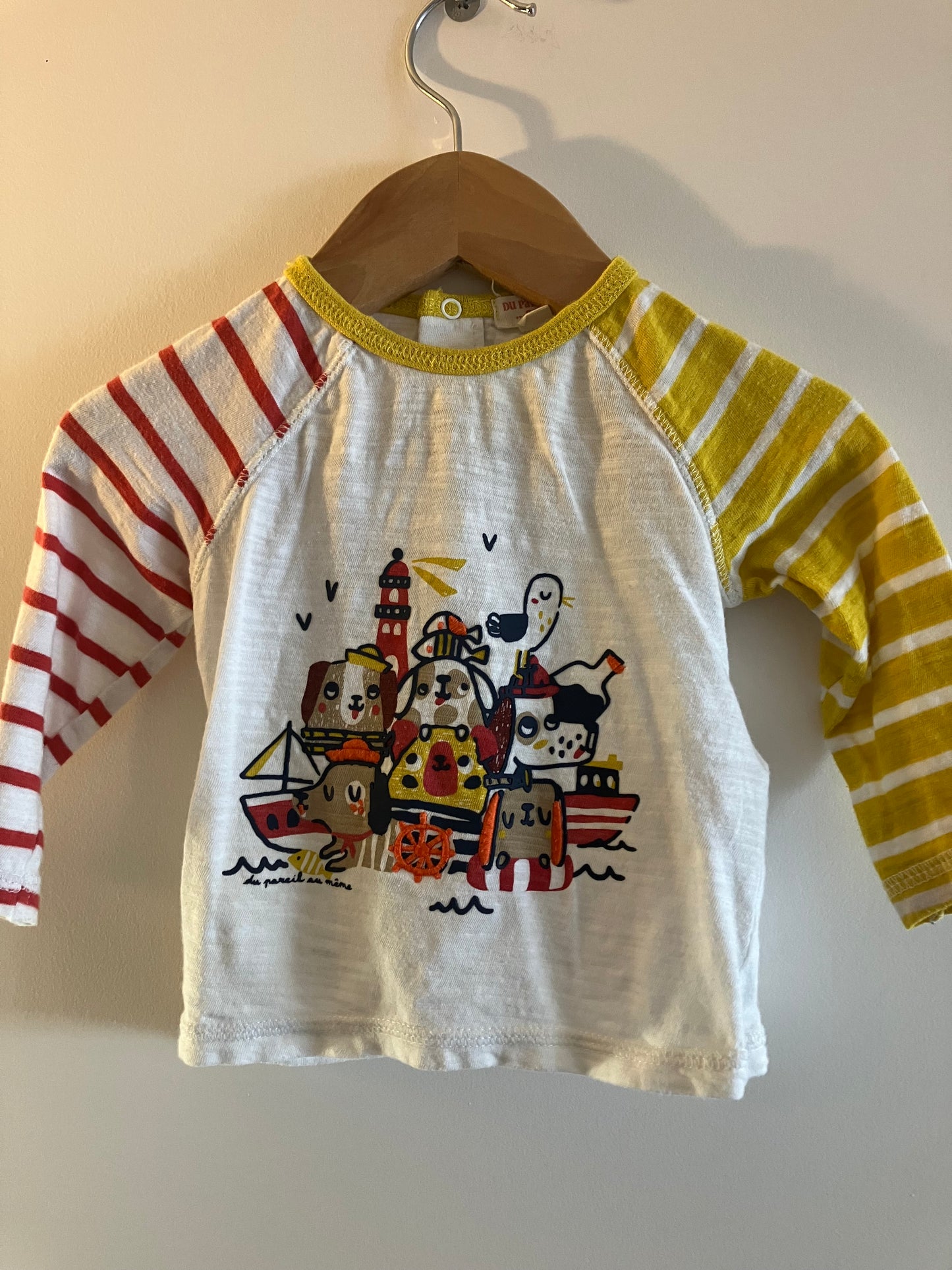Tee-shirt DPAM 6 mois