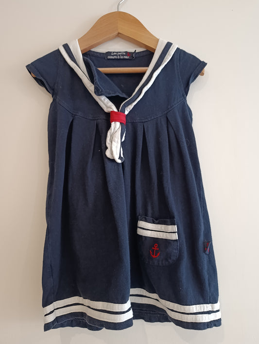 Robe LES PETITS COEUR 2 ans