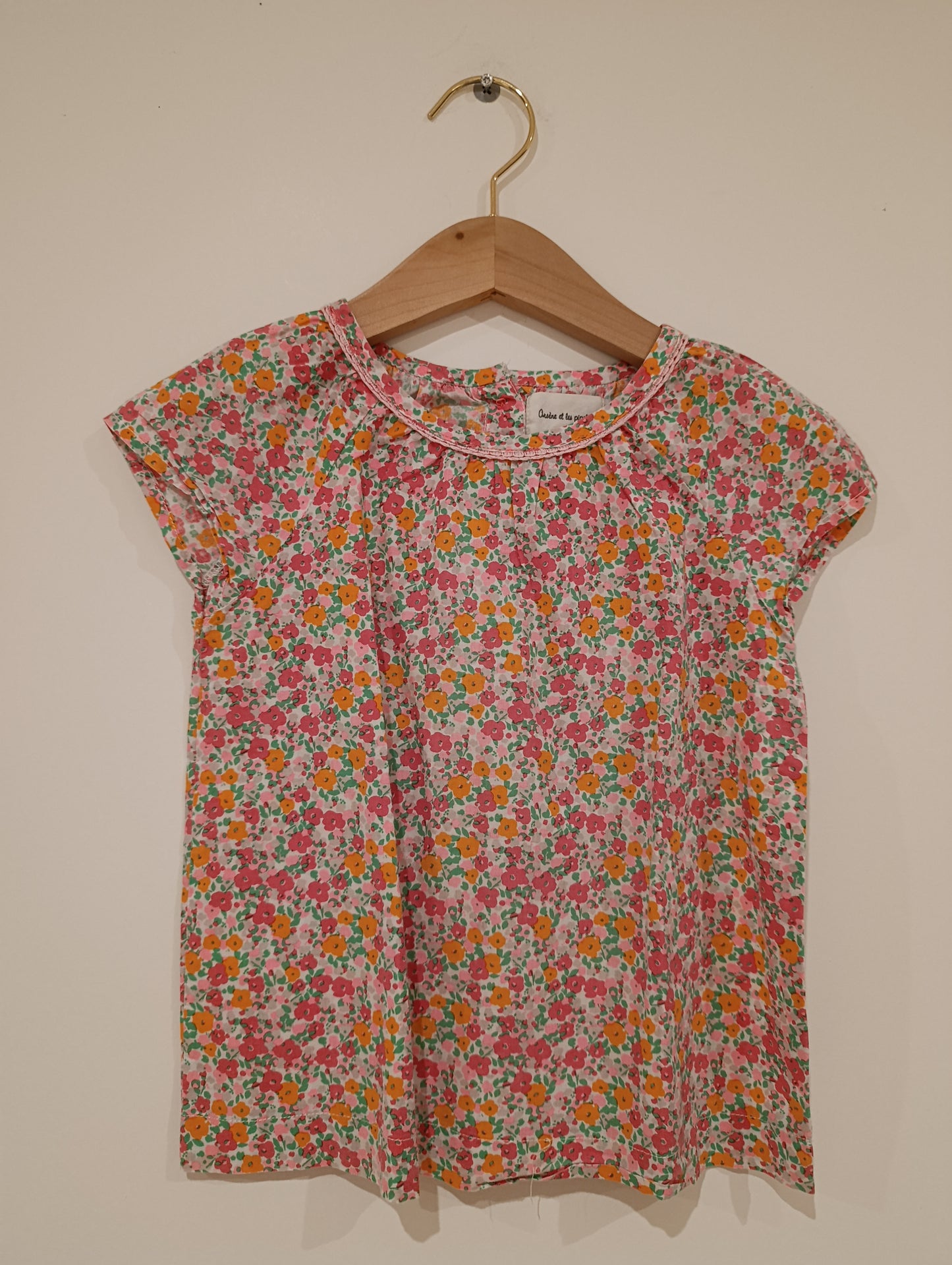 Blouse Liberty ARSENE ET LES PIPELETTES  5 ans