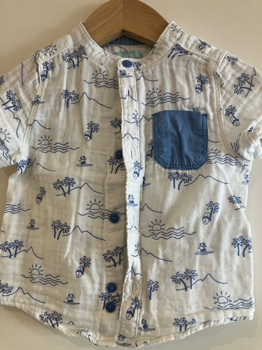 Chemise OKAIDI / OBAIBI  12 mois
