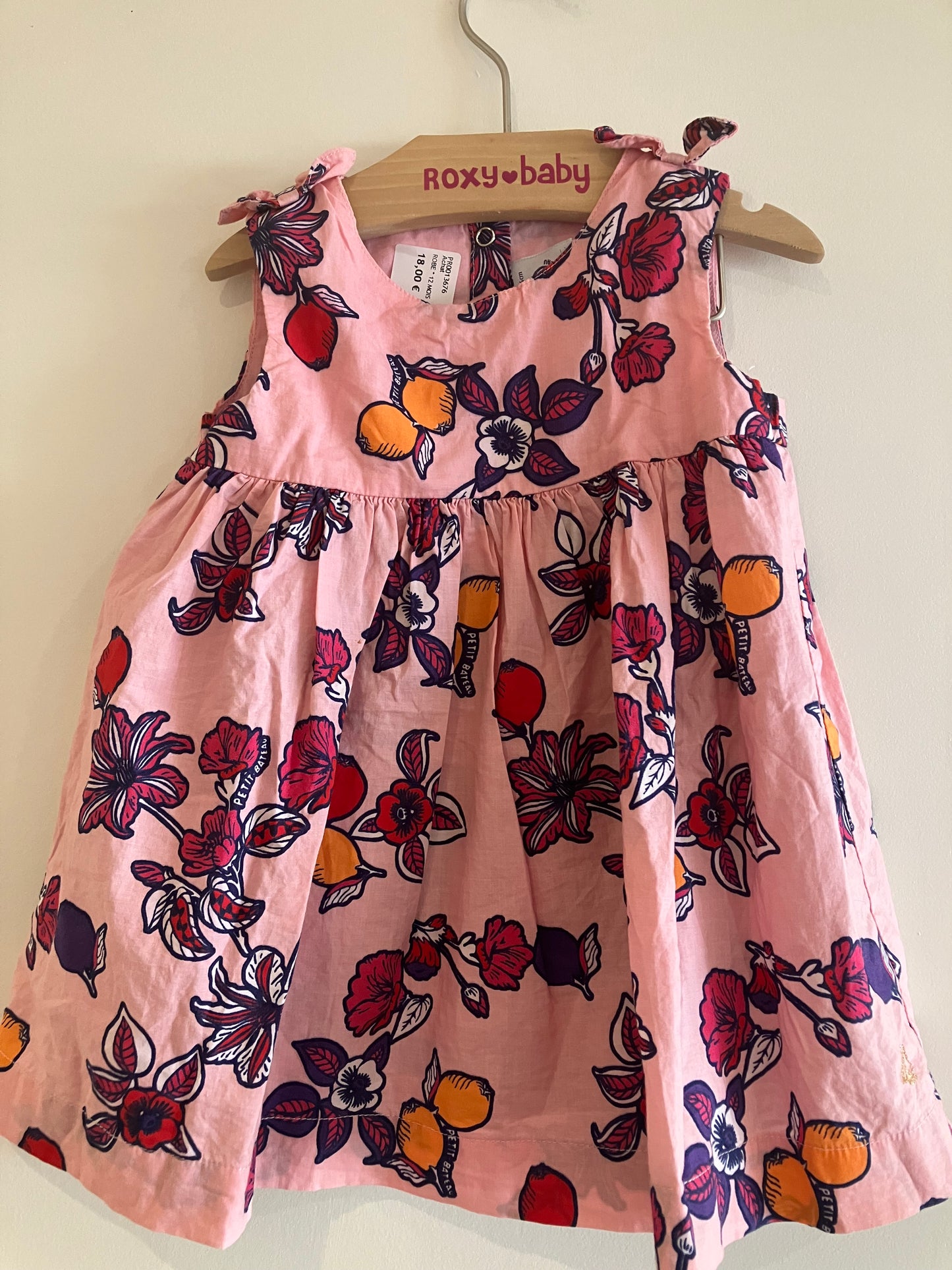 Robe PETIT BATEAU  12 mois