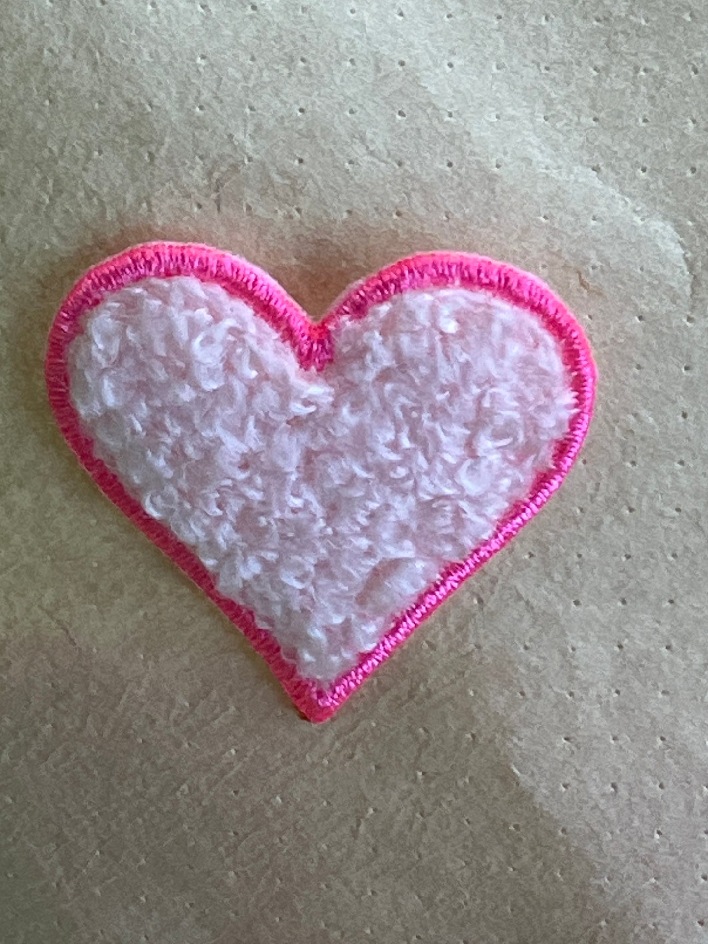 Thermocollant coeur rose